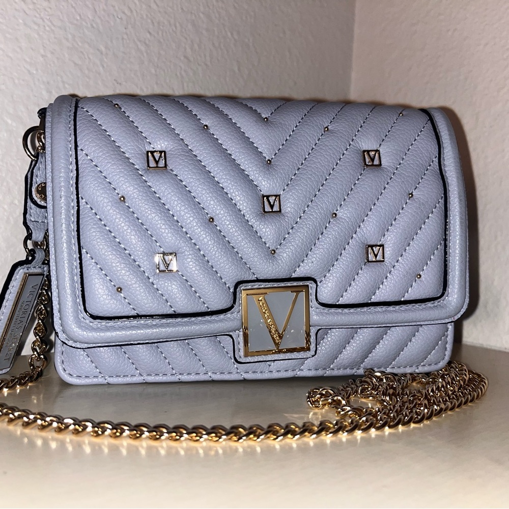 Victoria Secret Light Blue Crossbody Bag